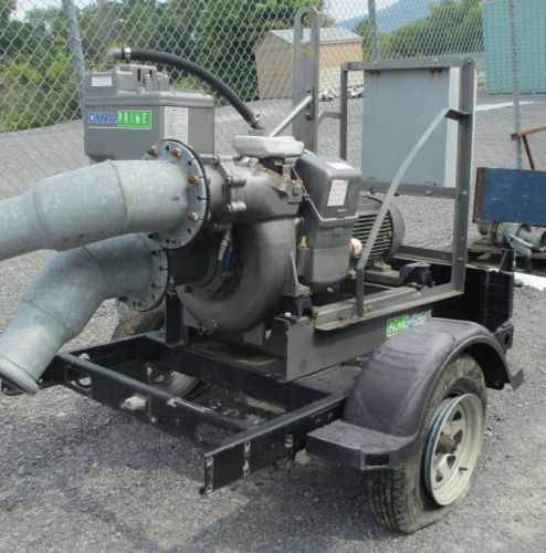 DynaPrime® 6&#034; trash pump  ACME Dynamics, Inc. 30 hp self prime electric 1200 hrs
