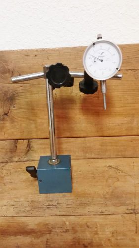 Magnetic on-off Block Machinist Workholder / Dial Indicator / See Photos