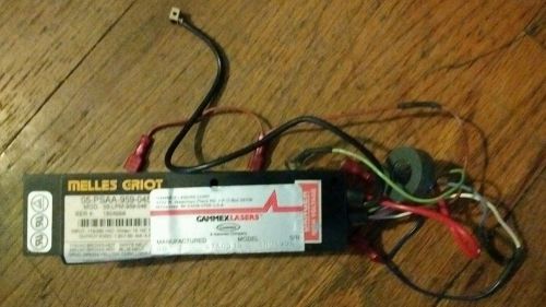 Melles Griot Laser Power Supply 05-PSAA-959-045 for Gammex 67A003B