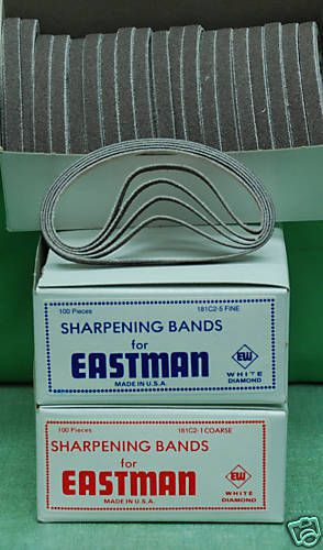 100 Eastman Cutting Machine Sharpening Band 120g #FINE  181C2-5