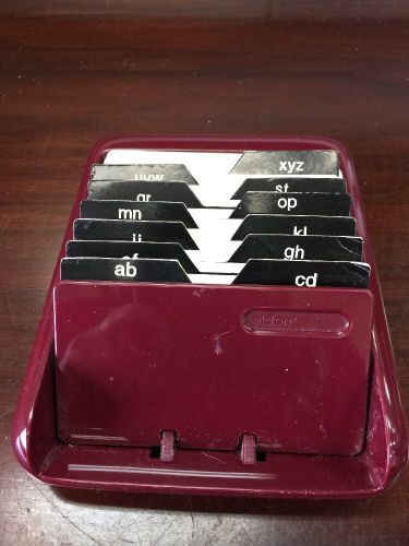 CARD FILE ELDON OFFICE PRODUCTS COMPANY Rolodex File Card Holder