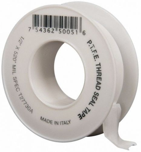 P.T.F.E. Thread Seal Tape, Pk/25; 1/2&#034; x 1296&#034;. Mil Spec; Pipe Repair Tape (6B)