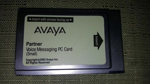 Avaya Partner Voice Messaging PC Card (Small) CWD3B 700226517