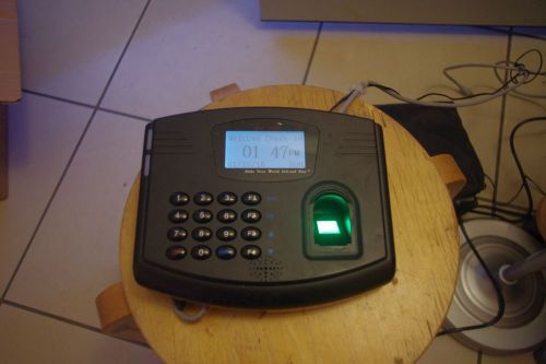 time track system h0201 fingerprint time clock !