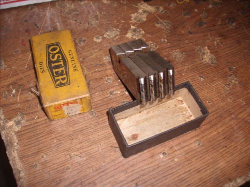 New old stock oster quad symbol  5/16 x18&#039;&#039; bolt dies for sale