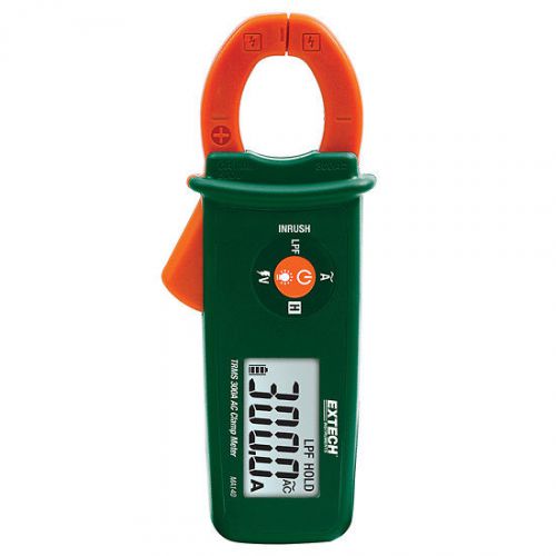 Extech True RMS 300A AC Clamp Meter Compact AC Clamp Meter with NCV Detector