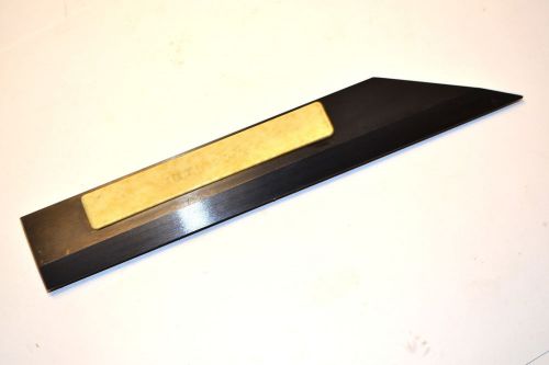 Beautiful nos ussr made 200mm machinists precision knife edge straight edge for sale