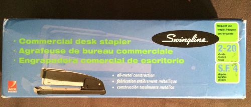 Swingline 41487 Light Duty Desk Stapler, 210 Cap., Standard Type, Black
