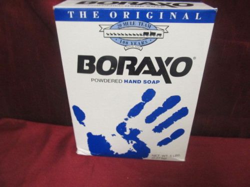 Heavy-duty powdered hand soap original 5lb box boraxo hand soap-5 lbs total for sale