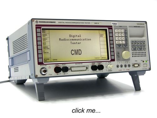 ROHDE &amp; SCHWARZ CMD 55 digital radiocommunication tester