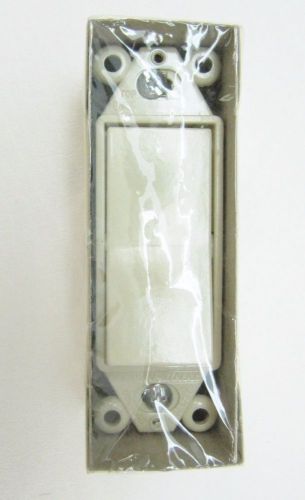 7-NIB Eagle Electric 6601V-Box Decorator Rocker Light Switch Single Pole 15 Amp
