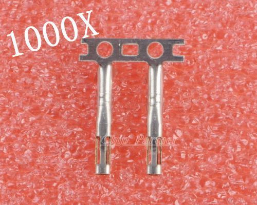 1000pcs Female Pins 2.54mm Row Spacing 1cm Dupont Head Reed