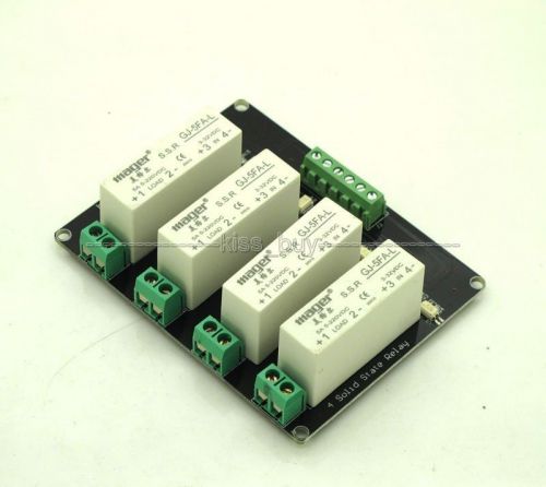 4 Channel SSR Solid State Relay high-low trigger 5A 3-32V For Arduino uno R3