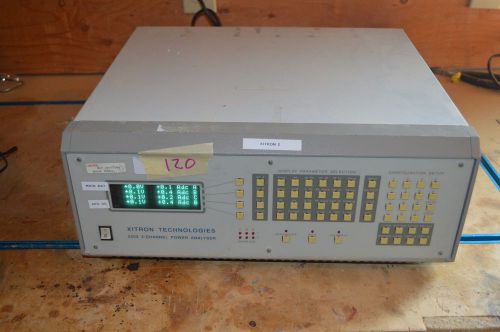 Xitron Technologies 2503 3-channel power analysis system 2503H (120)