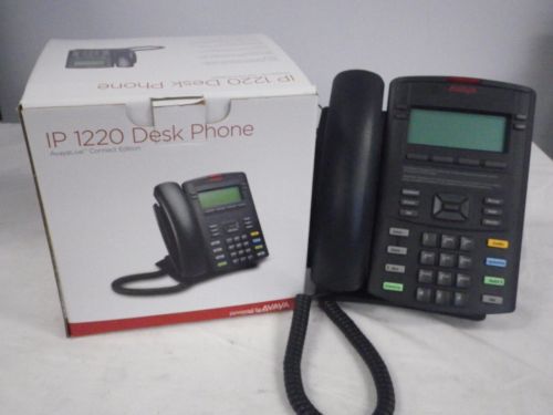 Avaya IP 1220 Desk Phone black