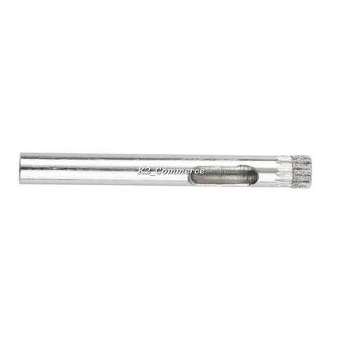 10pcs 6mm?1/4&#034; inch) thk diamond coated core drills bit hole saw tile glass k2 for sale
