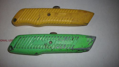 2 USED UTILITY KNIVES
