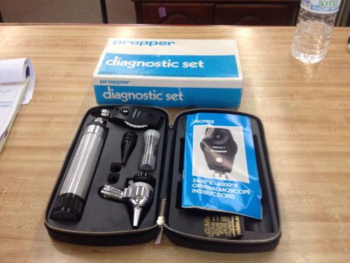 Unused PROPPER PRACTITIONERS Diagnostic Set  OPHTHALMOSCOPE OPTHALMOSCOPE