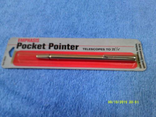 EMPHASIS POCKET POINTER Telescopes to 25 1/4&#034;-Unopened( FREE SHIPPING)