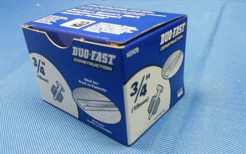 DUO-FAST CONSTRUCTION LOW VELOCITY POWDER 3/4&#034; FASTENERS-#-37470