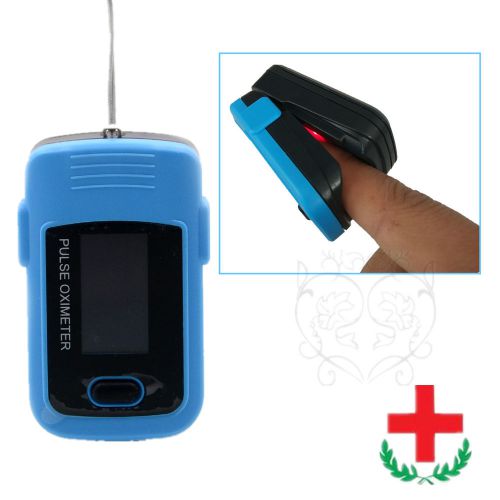 2015 new arrival hot selling blue oled fingertip spo2,pr monitor pulse oximeter for sale