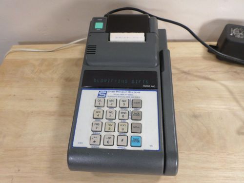 Verifone Tranz 460 Credit Card Terminal Receipt Printer Card Payment System