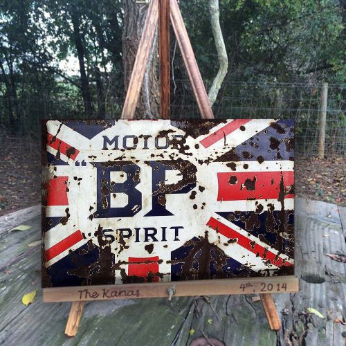 Antique style-vintage look BP Motor. Diner,Gas Sign, Garage ,Mam Cave, Bar