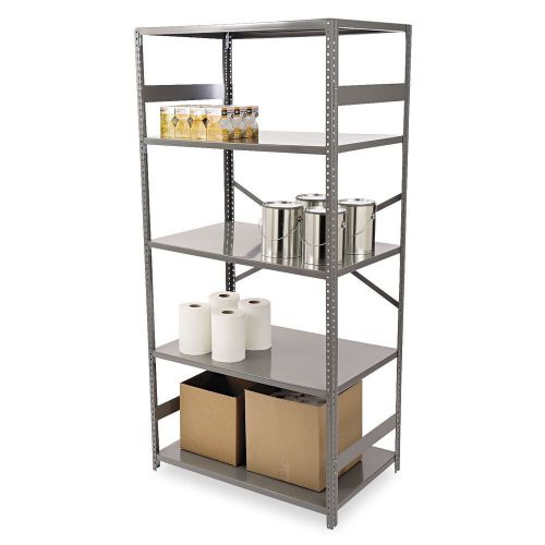 Commercial Steel Shelving, Medium Gray various sizes 5 / 6 shelves AB119123