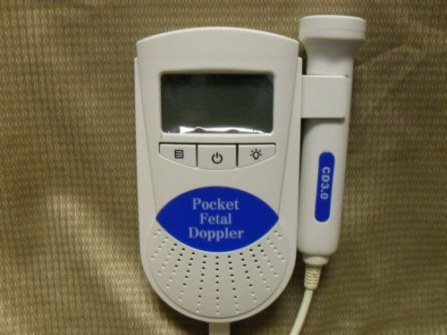 Contec Pocket Fetal Doppler, Baby Heart Beat Monitor, SONOLINE B CD 3.0