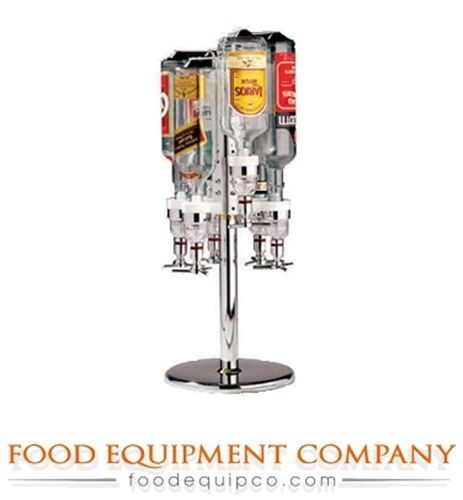 Paderno 44057-06 Revolving Bottle Rack 10&#034; dia. x 27.5&#034; L holds 6 bottles