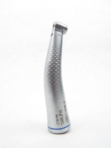 New w&amp;h synea wa-56 lt dental handpiece w/ push button head &amp; storage case for sale