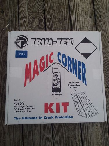 Trim Tex Magic Corner Expansion Bead Kit 100&#039;