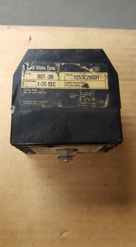 WESTINGHOUSE 1253C29G01 BST-0N SOLID STATE TIMER RELAY    L103
