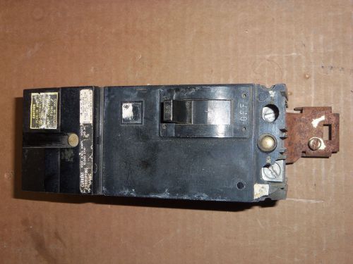 Square d fa 2 pole 60 amp 240v fa22060 circuit breaker black face flawed for sale