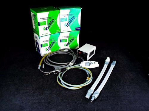 Isolite dental dryfield illumination &amp; evacuation system w/ mouth guards for sale