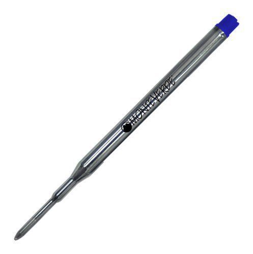 Monteverde Ballpoint Refill To Fit Sheaffer Ballpoint Pens, Medium, Blue, 6 Pack