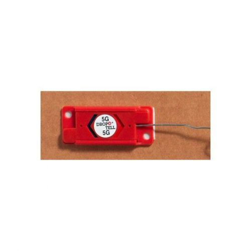 &#034;Drop-N-Tell Resettable Indicator 10G, Red, 25/Case&#034;