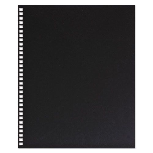 ProClick Pre-Punched Presentation Covers, 11 x 8-1/2, Black, 25/Pack