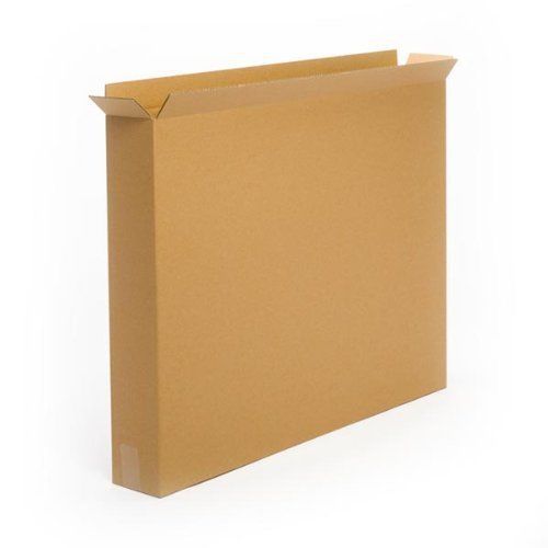 Pratt PRA0145 Recycled Corrugated Cardboard Single Wall Standard Side Load Box w