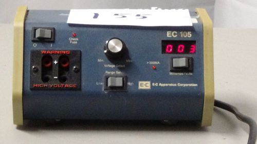 E C 105 power supply