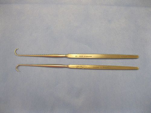 Lot of 2 Codman Hooks / Retractors  50-4025