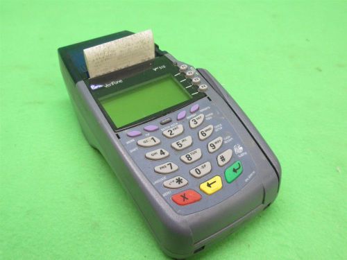 Verifone VX510LE Dial Card Card Machine Point of Sale Terminal (tested working)