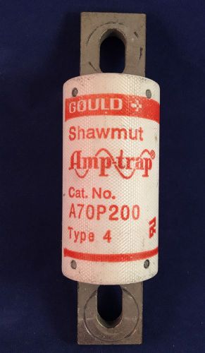 FERRAZ GOULD SHAWMUT AMP-TRAP A70P200-4 FUSE NEW