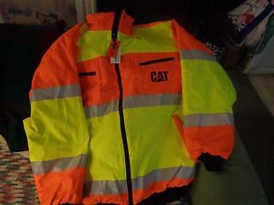 Caterpillar Safety Jacket, Reflective, multicolored,  4XL WINTER&#039;s HERE REG 249.