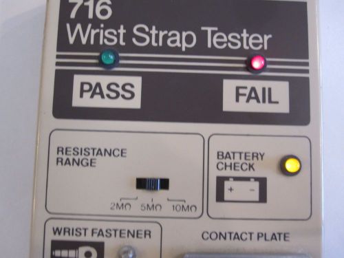 3m-716 wrist strap tester for sale