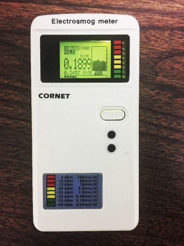 Cornet ed-15c emf rf radiation electrosmog meter 100mhz-3ghz ed15  made in usa for sale