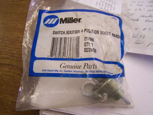Miller Switch Ignition  # 217680  4 Position