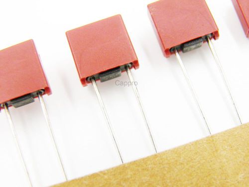 30pcs Red T1A Square Cylindrical Fuse 250V Fuses 1 Amp 1A For LCD TV Panels
