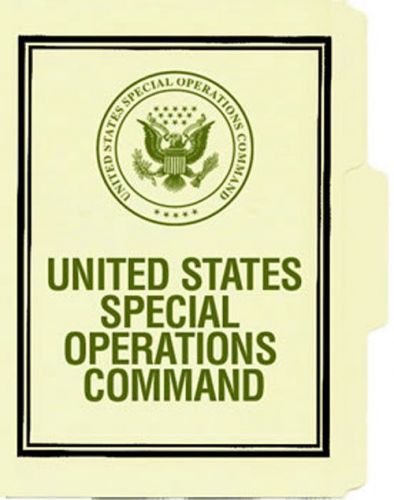 US Special Operations Command File Folder 5-Pack