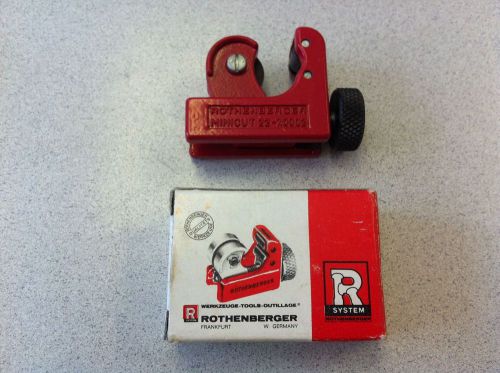Rothenberger rotrac pipe cutter 7.0002 tube cutter 1/8&#034; - 7/8&#034;  70002  new for sale